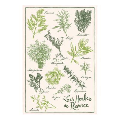 Toalha de chá Herbs of Provence 48 X 72